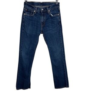 Levi's 527 Slim Bootcut Dark Wash Denim Jeans Men Size 30x32